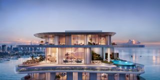 Penthouse luxueux avec terrasse et piscine donnant sur l'océan